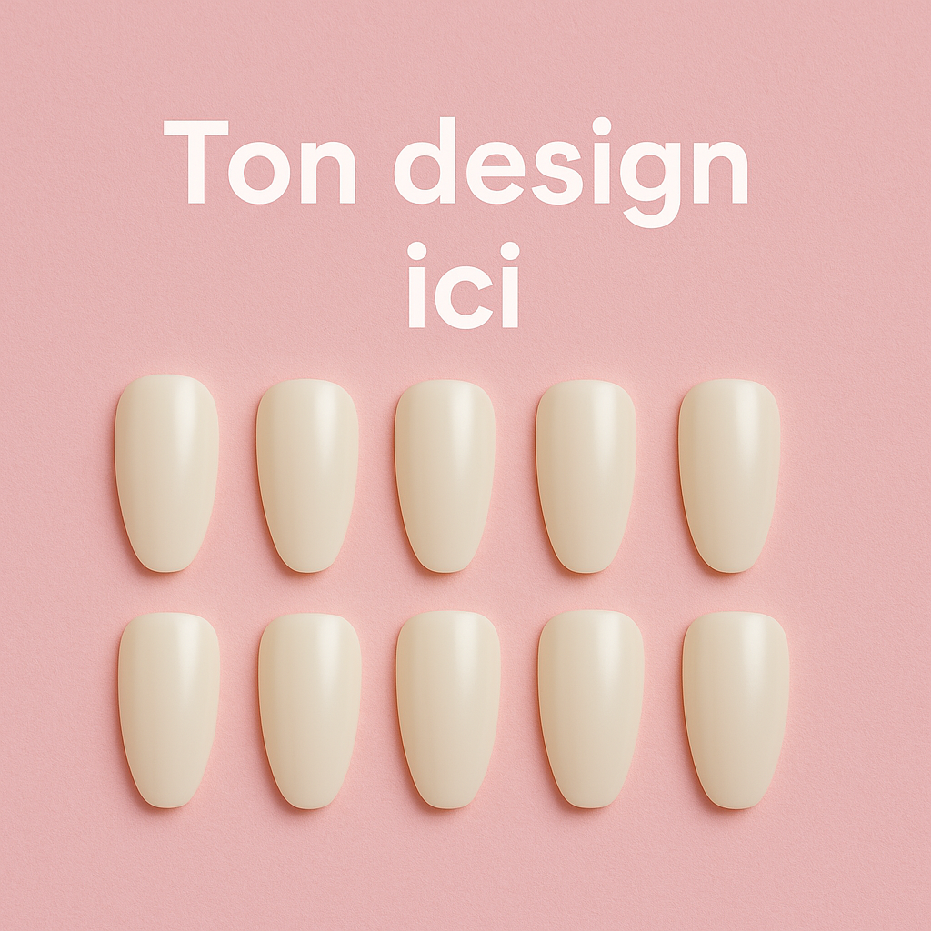 Press-On Nails Personnalisés – Crée Ton Design Unique