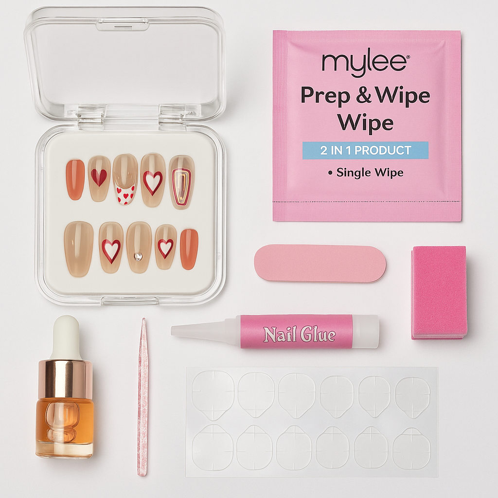 Press-on Nails - Perle Citron Kit