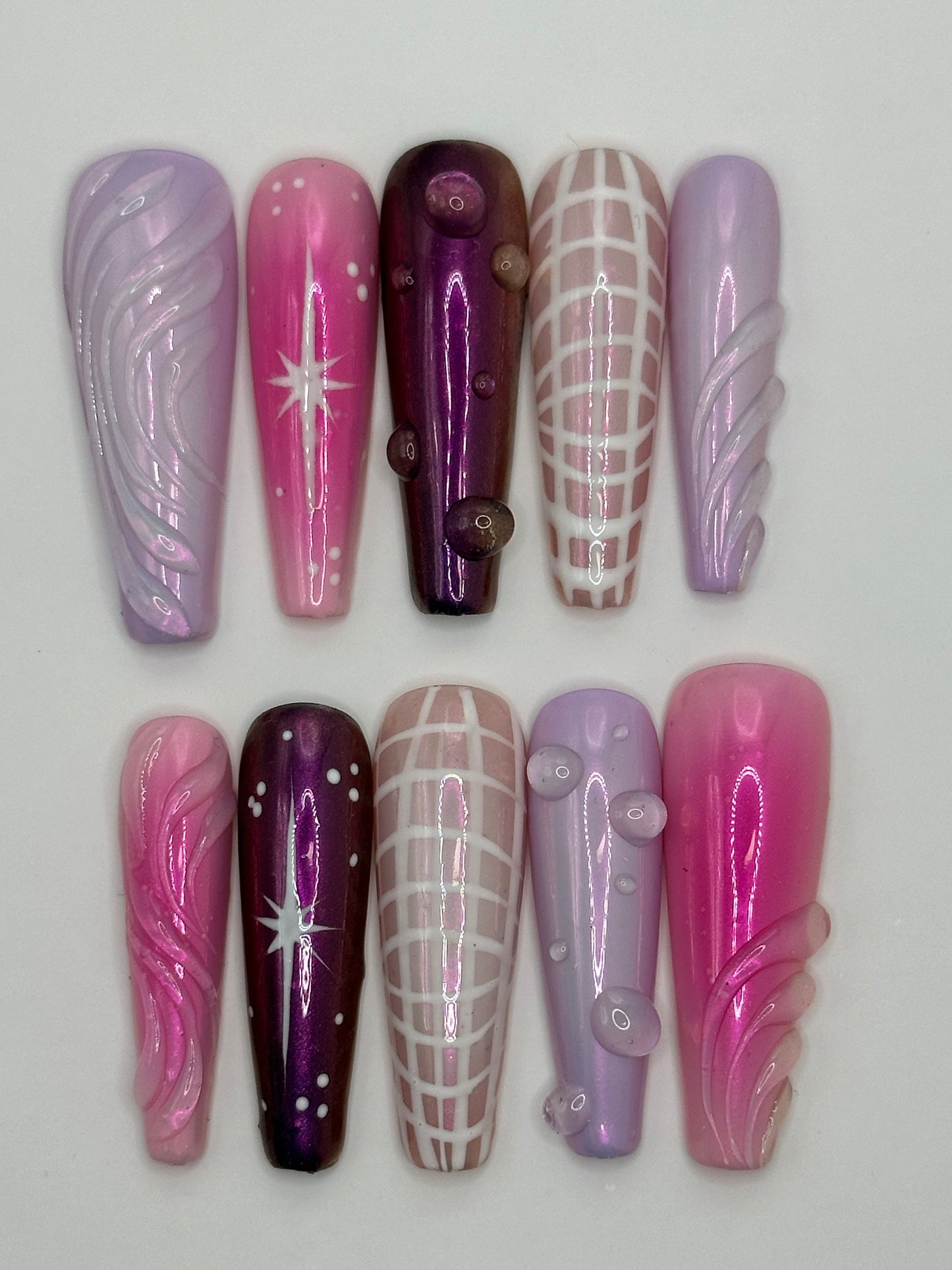 Press-on Nails - Ophélia