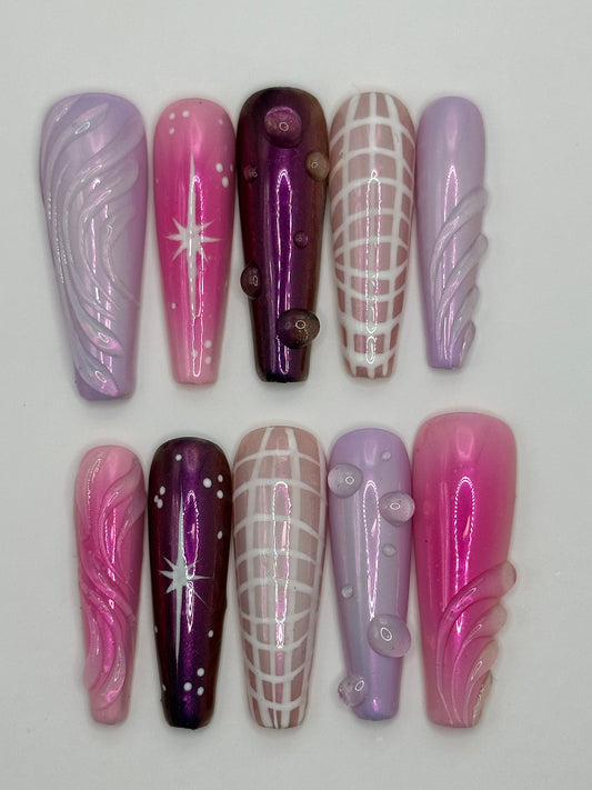 Press-on Nails - Ophélia